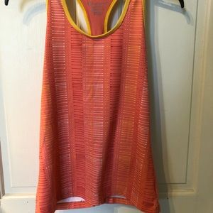 Champion Pink and Yellow tank top